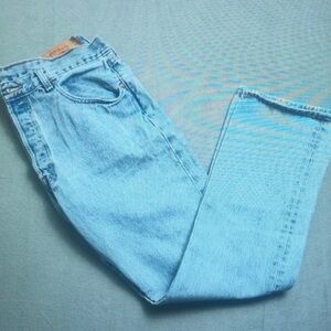 Classic Light Blue Slim Straight Jeans